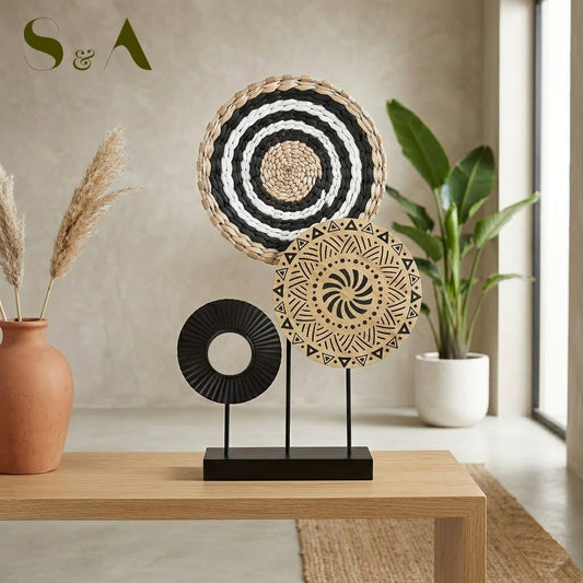 S & A Abstract Tabletop Decor - 44 cm