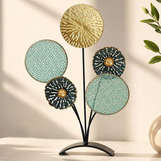 S & A Premium Metal Tabletop Art Sculpture - 39 cm