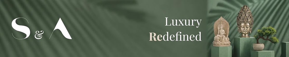 S&A Luxury Redefined brand banner